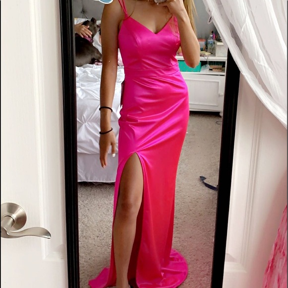 Macy's Dresses & Skirts - Hot Pink Formal Dress